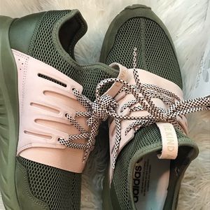 Custom adidas Tubular Radial- EUC (like new)